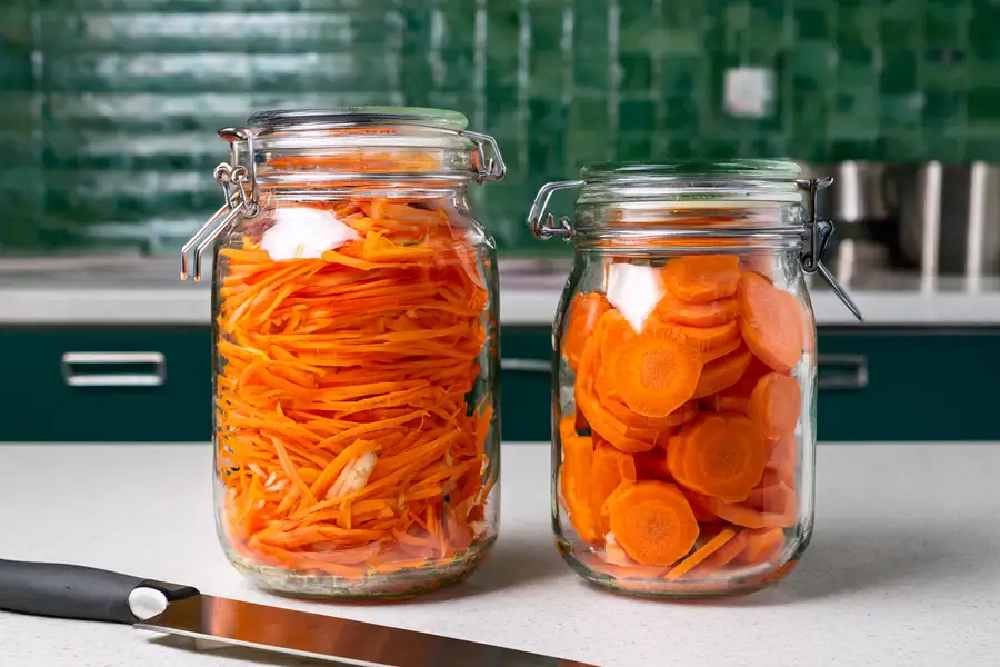 Easy lacto-fermented Carrots