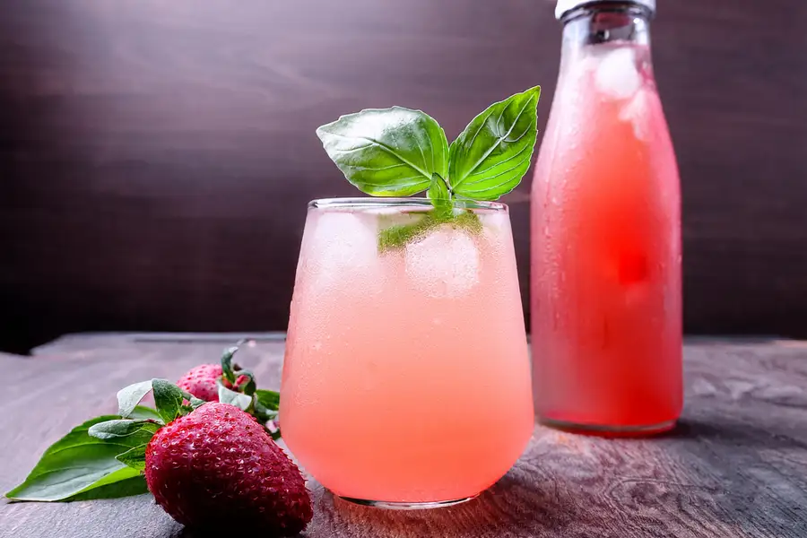 Strawberry & Basil Soda