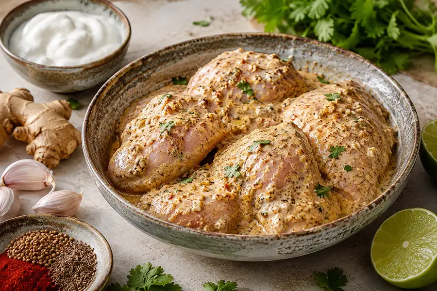 Coconut Yoghurt Marinade for Chicken or Tofu