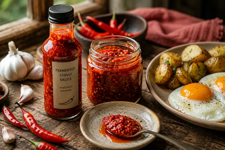 Fermented Chilli Sauce with Garlic