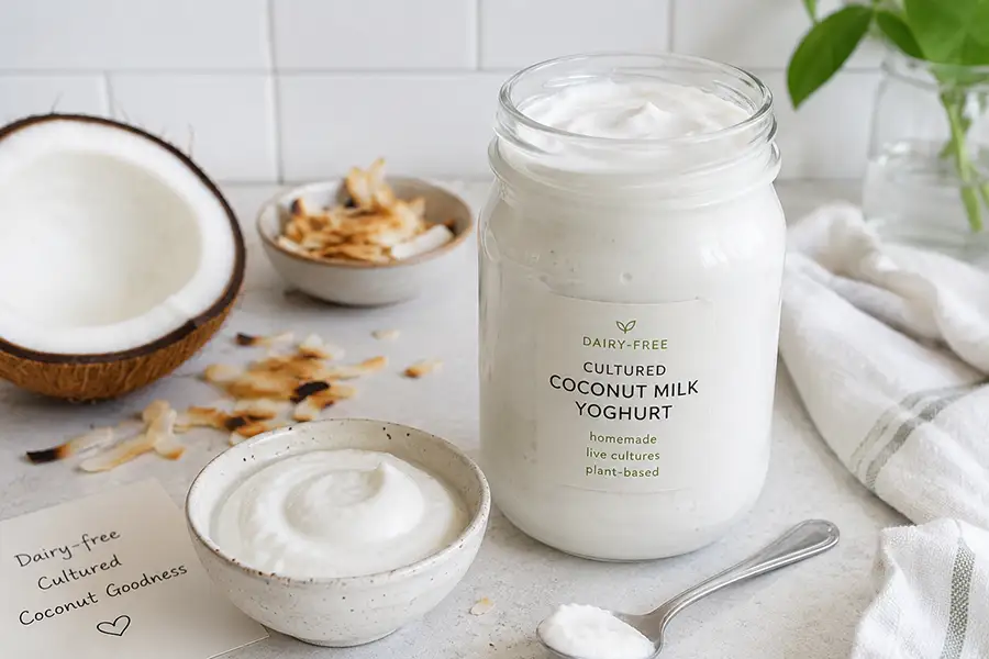 Fermented Coconut Milk Yoghurt