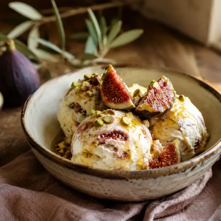 Honeyed Yoghurt & Fig Frozen Cream