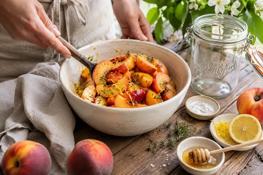 Peach & Thyme Short Ferment